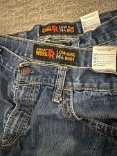 Ariat Work FR M4 Low Rise Boot Cut Jeans Size 36/34 Two Pair A 