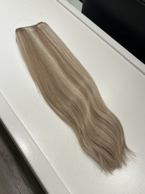 HALOCOUTURE Original Human Hair Extension 16'' COLOR 116 Ash Blonde