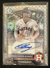 2025 Bowman Chrome - Mega Box Chrome Prospect Mojo Autographs Kevin Alvarez /100