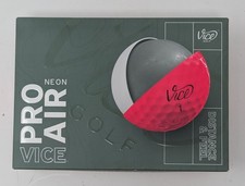 Vice Pro Air Neon Pink Golf Ball Dozen - New