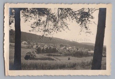 Hochofen bei Babilon Böhmen Tschechien 1939 - Ortschaft - Altes Foto