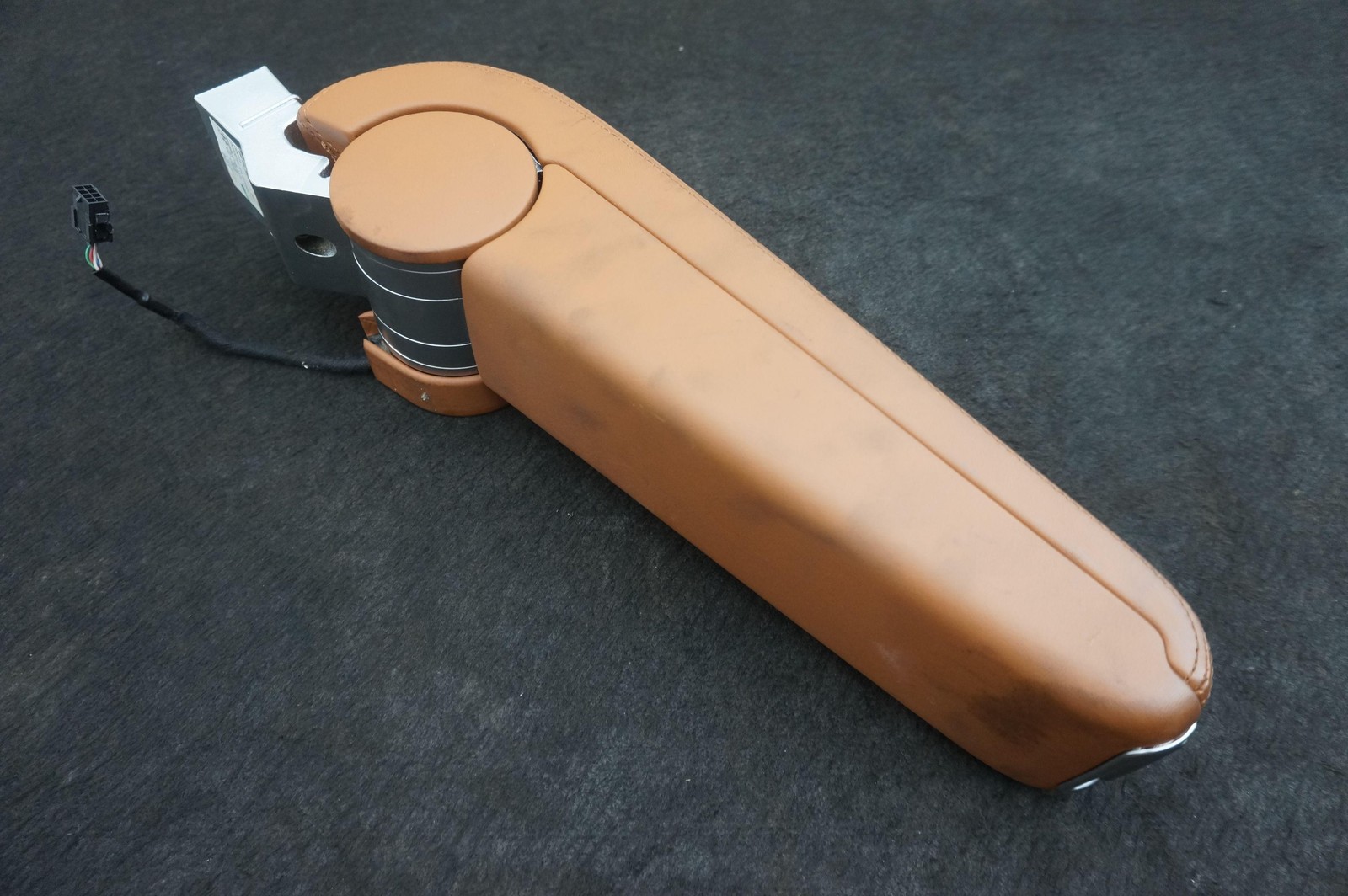 Set 2 Console Armrest Brown OEM 3W0864209F Bentley Continental Flying Spur 06-12