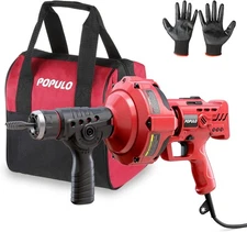 Drain Cleaner Machine Electric Drain Auger Auto Feed