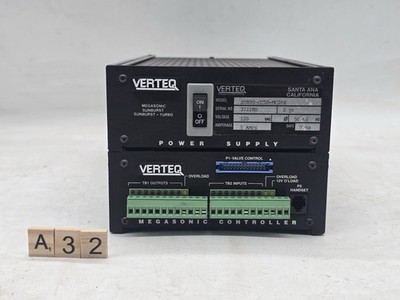 VERTEQ ST800-CC50-MC2PX Megasonic Sunburst Turbo RF Generator / Controller 120VA