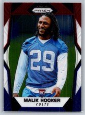 2017 Panini Prizm #204 Malik Hooker Prizm Red, White and Blue