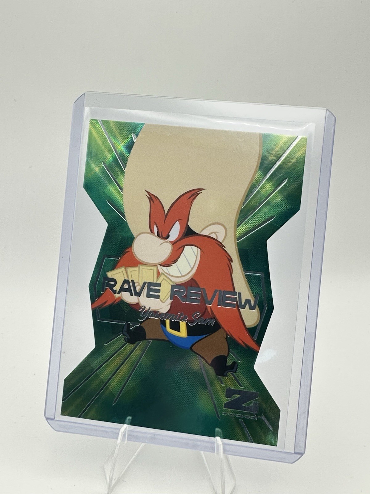 2024 Fleer Retro Looney Tunes Z-FORCE RAVE REVIEW insert card YOSEMITE SAM RR-14