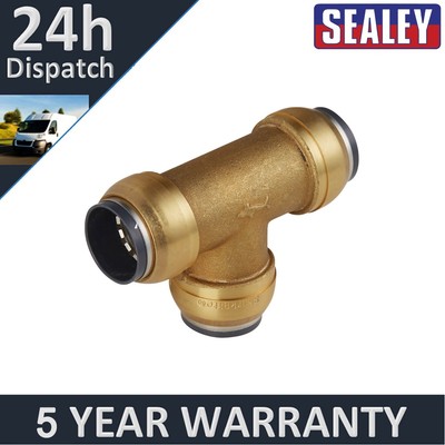 Sealey SharkBite �� Equal Tee 22mm SBA22ET
