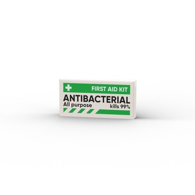 Antibacterial   custom printed original LEGO   brick tile / 12141-7