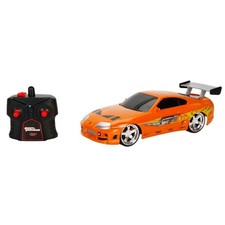 Jada Toys 253206006 - Fast Furious RC Brian's Toyota SupraOrange, afstandsbedi