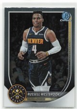 2025-26 Bowman Basketball Chrome Russell Westbrook #BCV-102 Denver Nuggets
