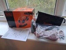 Black & Decker 55W Mouse Sander/Polisher Box Bag Instructions Sanding Pads Tips