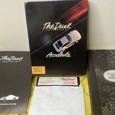 Test Drive II The Duel 1989 Commodore 64/64C/128 Game 5.25  Floppy, Box WORKING