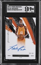 2020-21 PANINI IMPECCABLE ROOKIE AUTOGRAPHED 39/99 #RA-JAL JALEN SMITH SGC 9