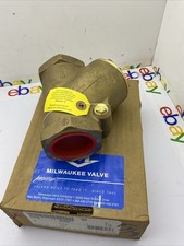 Milwaukee 2" NPT Cast Bronze Check Valves, 400 PSI WOG 200 WSP Steam 508-200 NEW