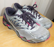 Scarpe da corsa Mizuno Wave Prophecy 8 da donna taglia US 10/EU 41 argento/grigio/rosa