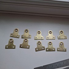 10x 25mm Picture Mirror Glass Plates Secure Frame Hanging Fixing