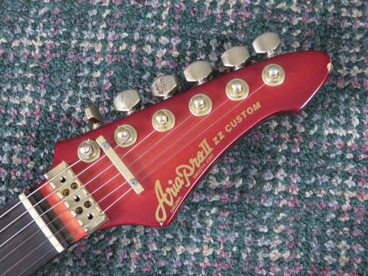 1984 Aria Pro II Japan ZZ Custom Metallic Red! MIJ! w/OHSC | eBay