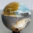 Natural amazon stone quartz ball crystal sphere healing 2280G (5.02LB) — photo 7