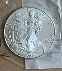 Uncirculated 2001 American Eagle Liberty Silver Dollar Sealed Package
