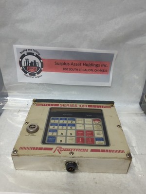 ROBOTRON,SERIES 400,WITH WELDBASIC CONTROL PANEL MISSING KEY PRE-OWNED