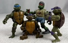 Lot VTG TMNT Action Figure Lot. 4-5”. Leonardo, Raphael, & Donatello.5$ Each