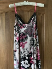 Linea Donatella  Studio ,Women's ,floral print,dress, lingerie, (NWOT) (L)