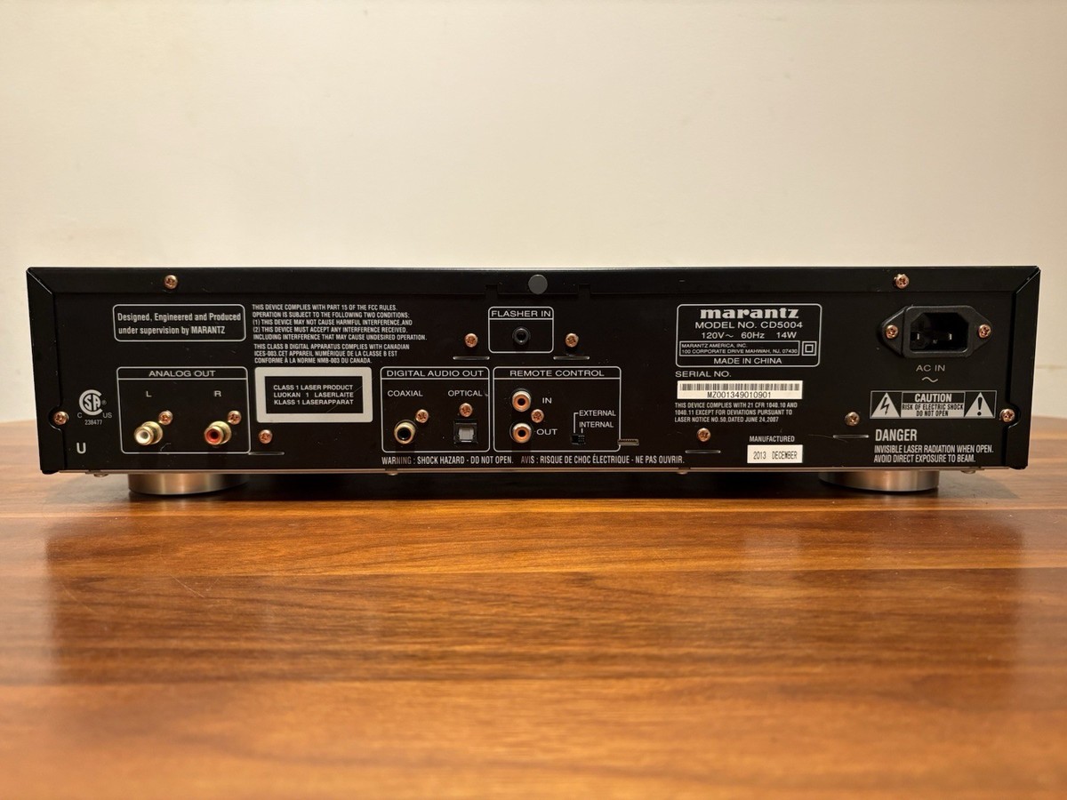 Marantz CD5004 CD Player Tested Working No Remote 99927021557| eBay