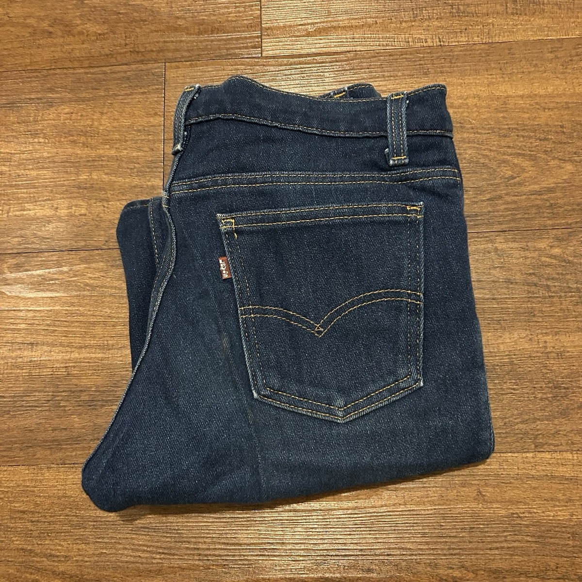 Vintage 90's Levi's 517 Jeans Boot Cut Mens 33x30 Dark Wash