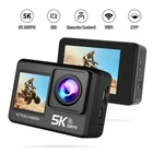 5K Action Camera 4K60FPS 2.0" Touch Screen Wi-Fi 170° Wide 30M Waterproof Sports