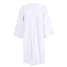 Adult Matte Choir Robe for Church Judge Robe Costume Unisex Graduation Gown