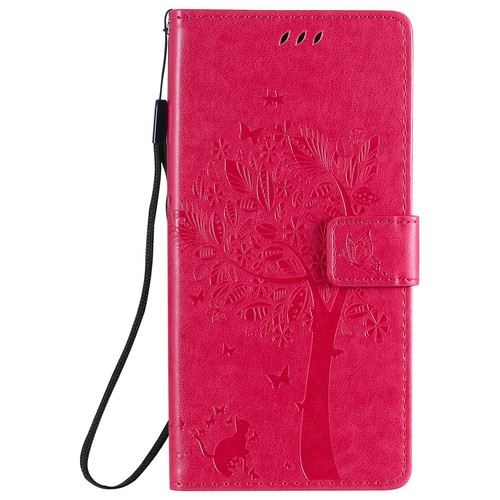 For Huawei Honor 80 50 Tree Pattern PU Leather Flip Wallet Case Phone Case Cover - Picture 22 of 24