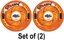 (2) ea Paricon I-39 Blizzard 39" Flexible Flyer Snow Tube Sleds