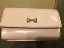 New Genuine Ted Baker Aelia Small Crossbody Bag Pale Pink Leather