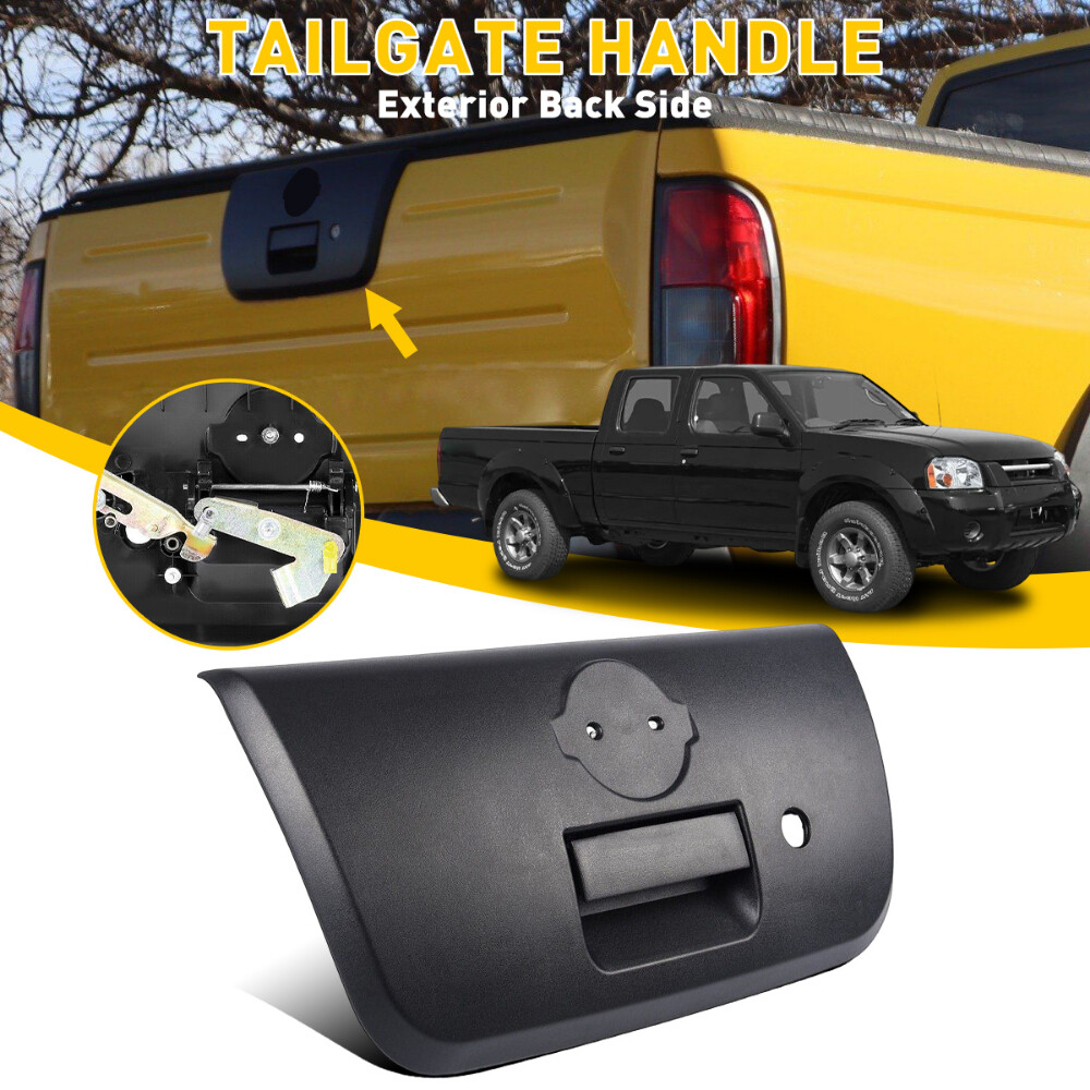 1X Tailgate Rear Back Latch Door Handle For 2001-2004 Nissan