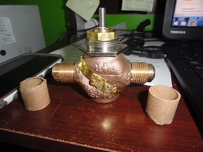 NEW SCHNEIDER 1/2'' 2-WAY BRONZE VALVE BODY VB-7212-0-4-3 free priority mail same