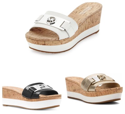 slip on wedge sandals