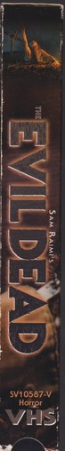 The Evil Dead VHS 1998 Sam Raimi Digitally Remastered RARE Alt Cover Horror OOP - Picture 4 of 5