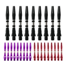 6 x Aluminium Dart Schäfte - Set + Farbe wä...