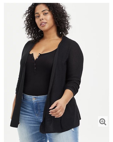 torrid women's OPEN CARDIGAN SWEATER 