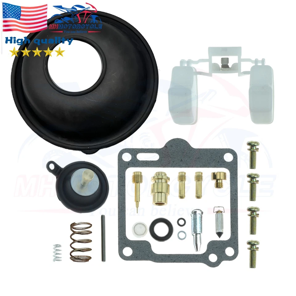 For YAMAHA XV1100 VIRAGO 1100 86-87 18-2409 Carb Rebuild Repair Kit-US STOCK - Image 2 of 4