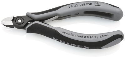 KNIPEX Präzisions-Elektronik-Seitenschneider ESD Mod. 79, 7 Modelle zur AUSWAHL