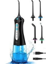Mospro Cordless Rechargeable Water Flosser/Oral Irrigator
