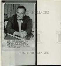 1960 Press Photo Bill McKechnie, President of Florida State Baseball League.
