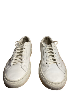 womens shoes white common projects