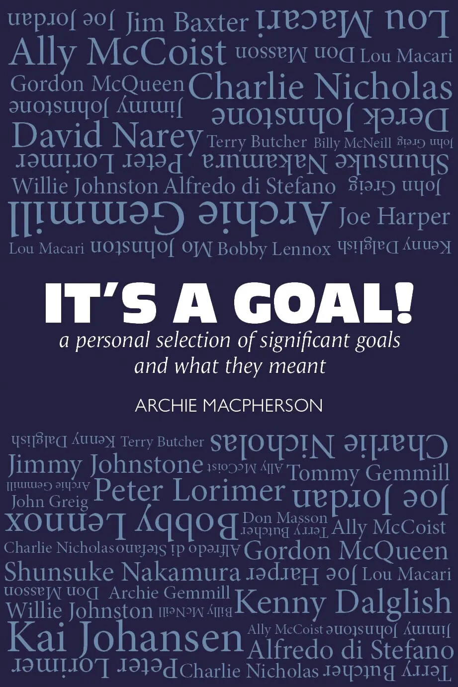 It's a Goal! Archie Macpherson - A selection of significant goals