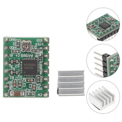 5 Pcs A4988 Schrittmotortreiber 3D-Druckerschnittstelle Treibermodule