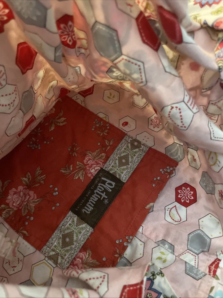 Bolso Bandolera Bolso de Mano Matilda Jane Platino Floral Margarita Flor Tela Foto 4 de 4