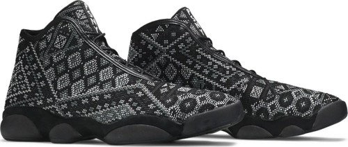 Nike Air Jordan Horizon Premium PSNY - Black/White-Pr Pltnm UK 6.5 US 7.5 - Picture 4 of 5