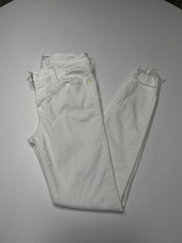 FRAME Demin London -Los Angeles Skinny White  Jean