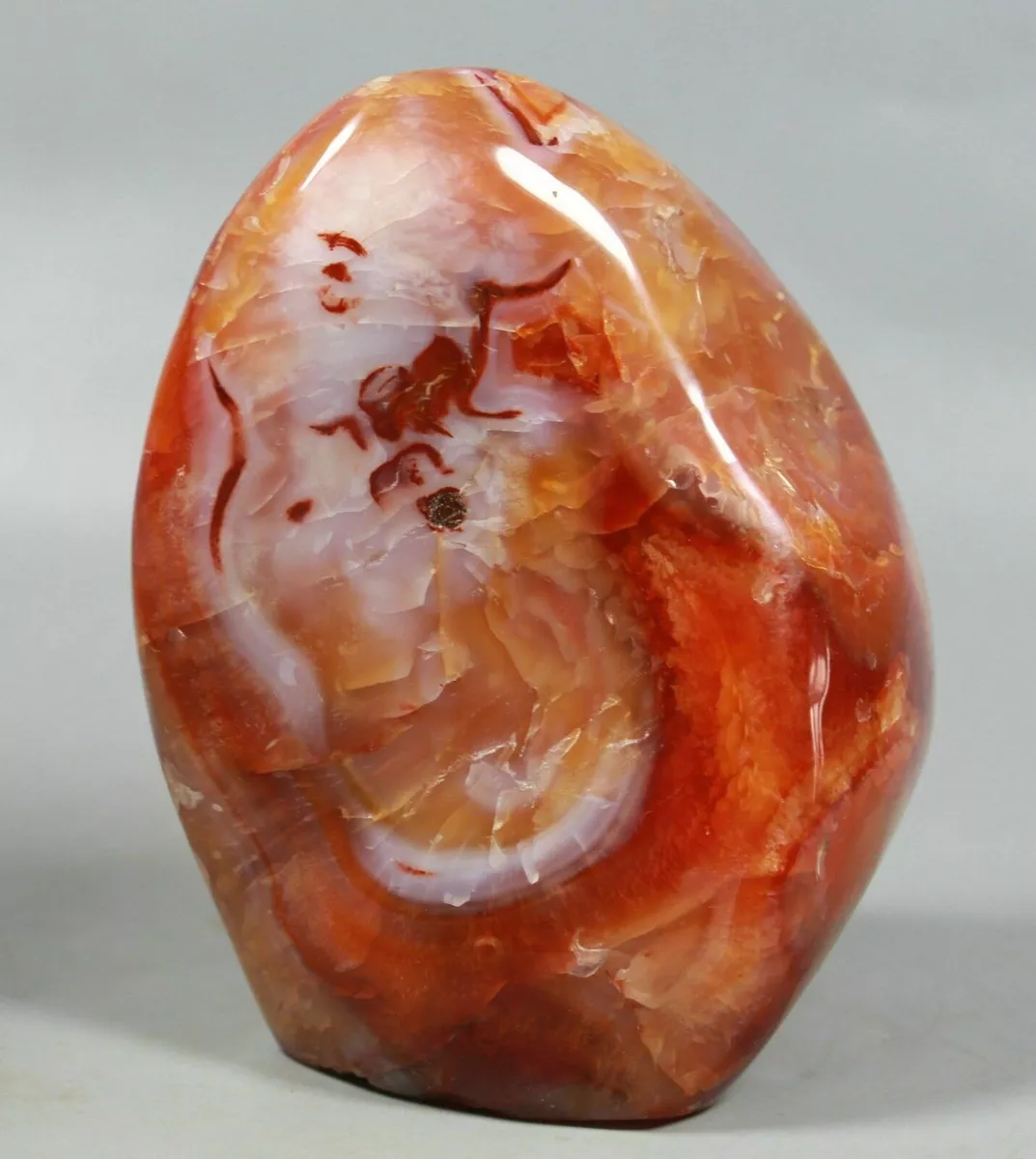 Red and white best sale gemstone